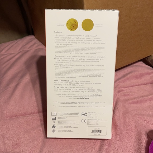 NWT Tech Candy UV Sanitizer, mint green 💚💚💚 - Picture 2 of 2